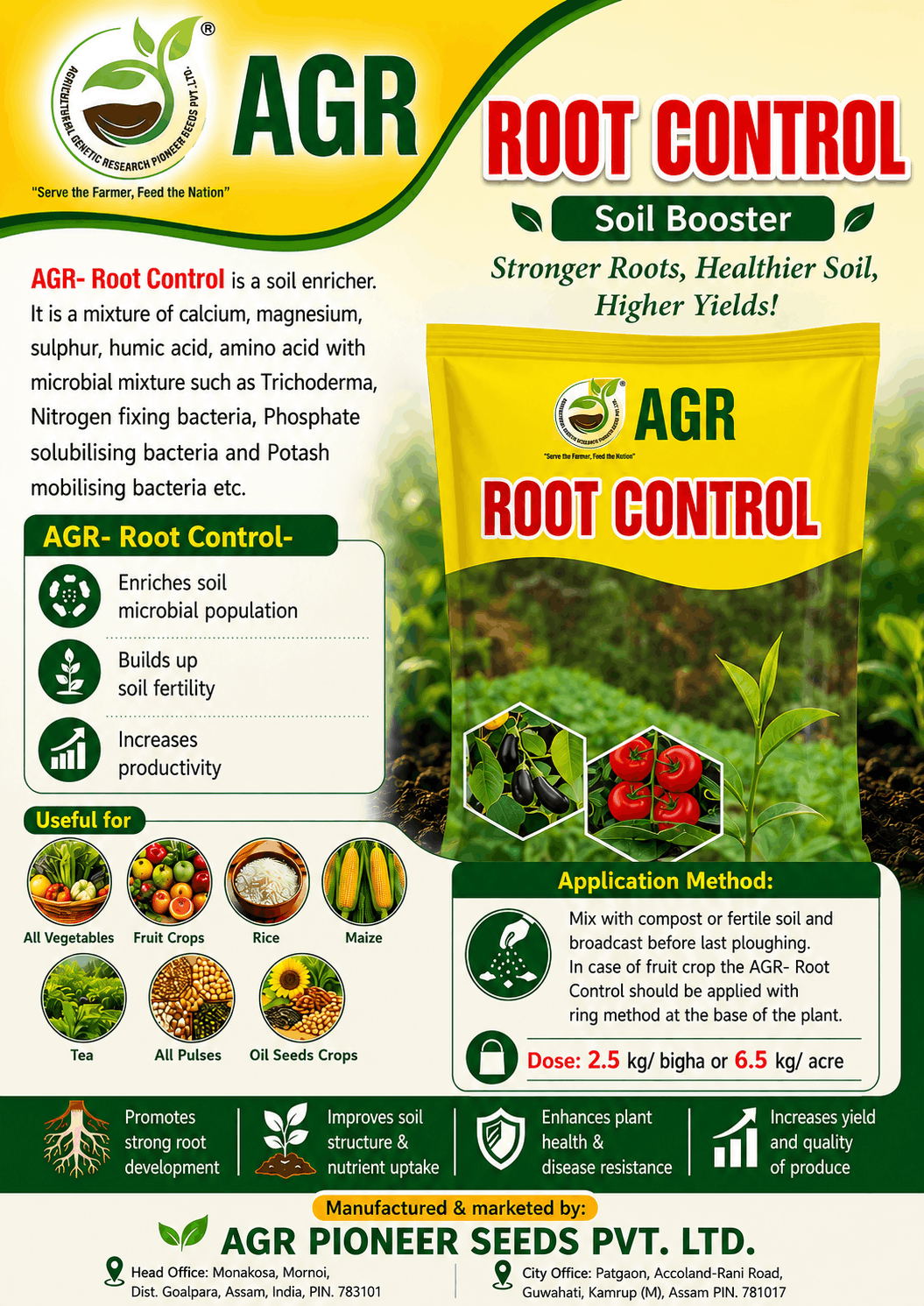 AGR ROOT CONTROL